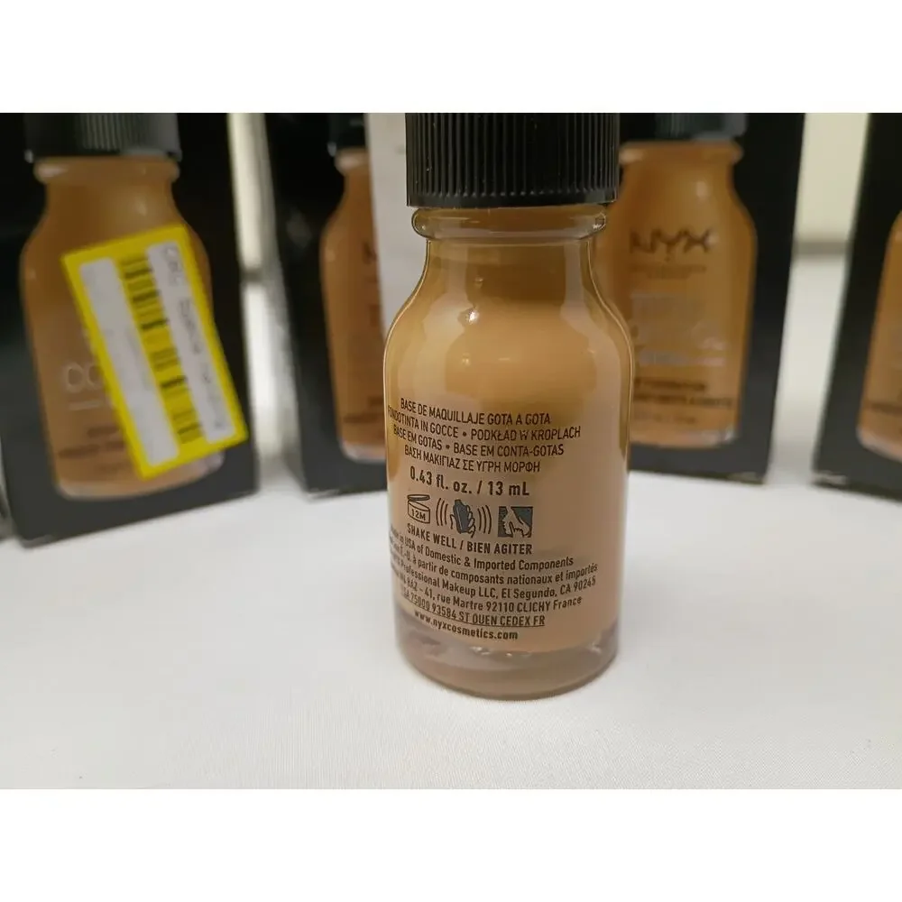 NYX Total Control Pro Drop Foundation - Caramel (5 Pack)